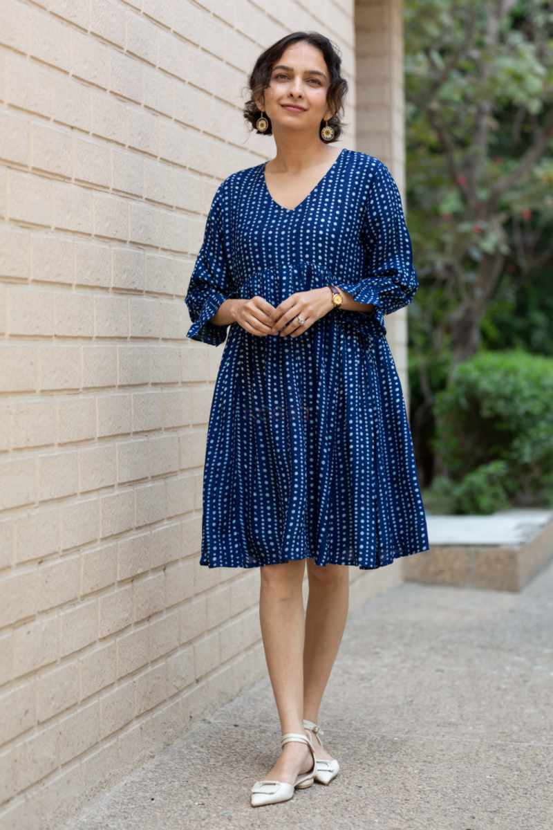 Image for Kusvaa Avdaf236 Kriti Modal Dress Side New