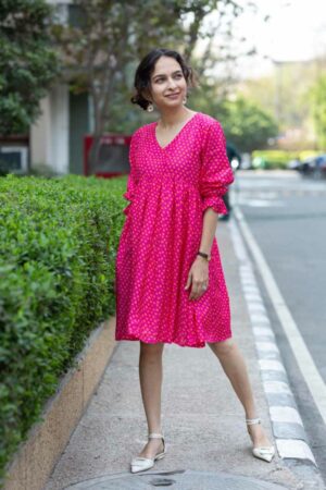Image for Kusvaa Avdaf253 Aslesha Muslin Dress Featured New