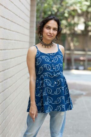 Image for Kusvaa Bpr57 Jerrie Cotton Spaghetti Top Sitting