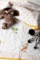 Image for Kusvaa Kaq290 Sashangi Blockprint Mulmul Baby Quilt Side