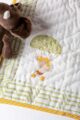 Image for Kusvaa Kaq294 Hritvi Blockprint Mulmul Baby Quilt Side