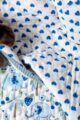 Image for Kusvaa Kaq295 Haramrit Blockprint Mulmul Baby Quilt Side