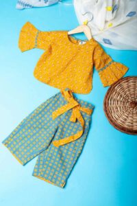 Image for Kusvaa Mbek108 Liviya Cotton Girls Top Pant Set Featured