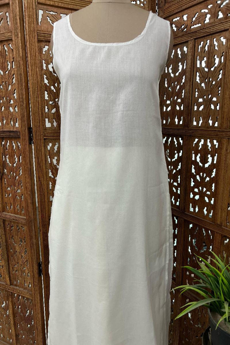 Image for Kusvaa Ne122 Ashni Cotton Sleeveless Inner Side