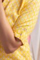 Image for Kusvaa Ne50 Varsha Cotton Straight Fit Kurta Closeup 2