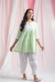 Image for Kusvaa Bpr56 Kaanchi Cotton Slub Short Kurti Side