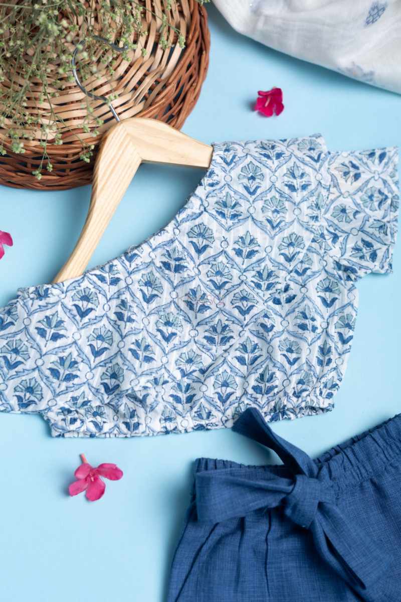 Image for Kusvaa Mbe118 Hemaksi Cotton Girl's Top Short Set Front