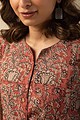 Image for Kusvaa Ne107 Joshilyn Cotton Kalamkari Dress Sitting Latset