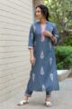 Image for Kusvaa Ne27 Laksha Cotton Kurta Pant Set Featured