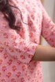 Image for Kusvaa Sa13 Anushree Cotton Straight Kurta Closeup 2