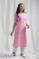 Image for Kusvaa Sa14 Parul Cotton Straight Kurta Side