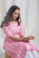Image for Kusvaa Sa14 Parul Cotton Straight Kurta Sitting