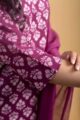 Image for Kusvaa Ws1094 Mesha Cotton Handblock Kurta Closeup 2