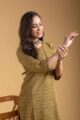 Image for Kusvaa Ws1095 Hejal Cotton Straight Kurta Sitting