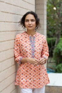 Image for Kusvaa Wsr434 Thiya Handloom Cotton Short Kurti Featured