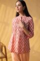 Image for Kusvaa Wsr442 Sarayi Cotton Short Kurti Sitting