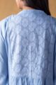 Image for Kusvaa Avdaf290 Heli Cotton Dobby Kaftan Closeup 2