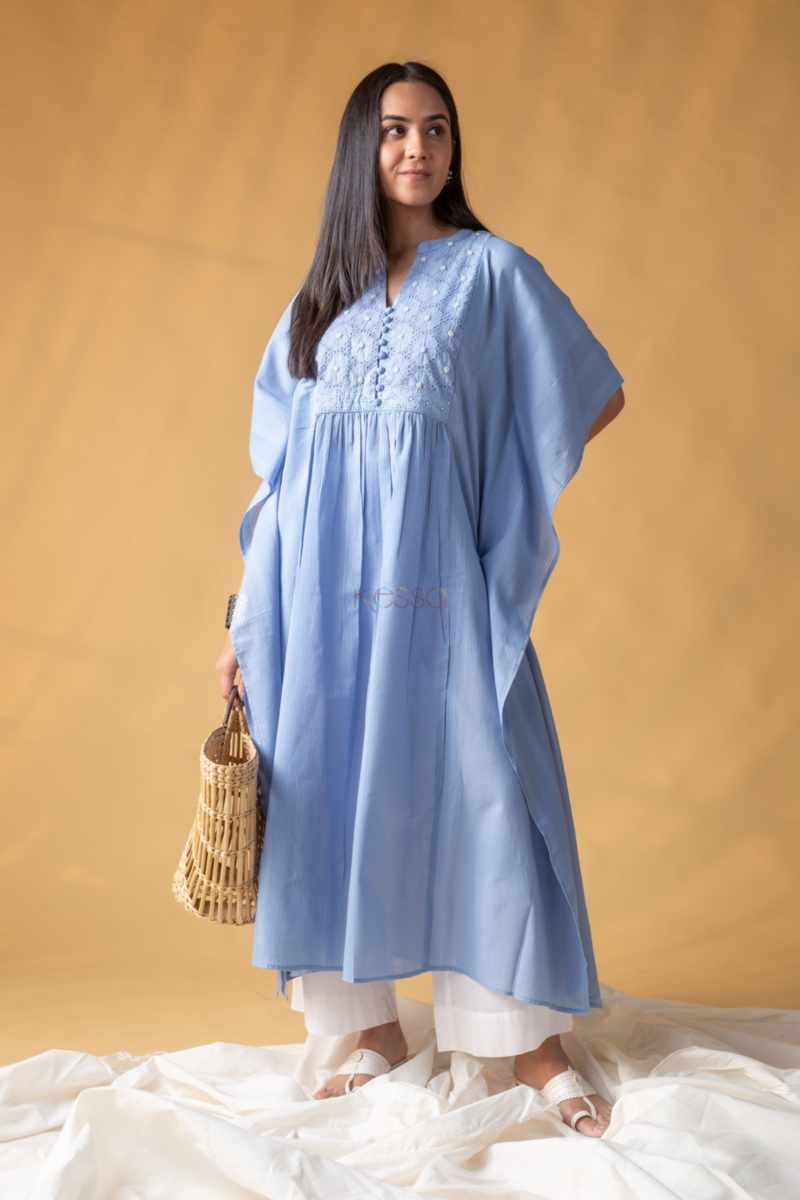 Image for Kusvaa Avdaf290 Heli Cotton Dobby Kaftan Featured