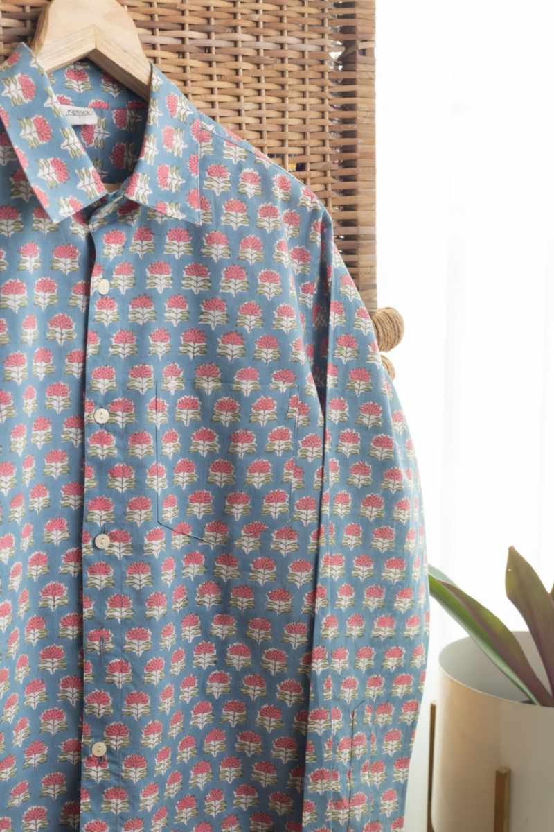 Image for Kusvaa Awk68 Veran Cotton Men Full Sleeves Shirt Front