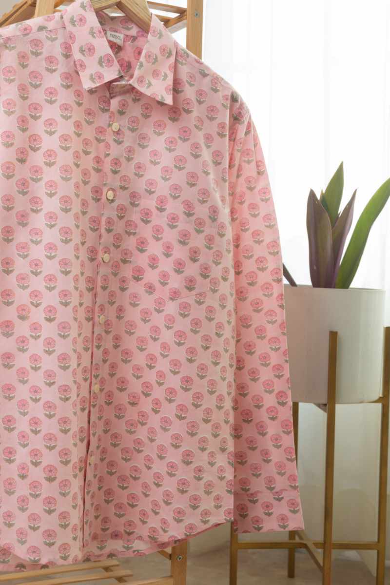 Image for Kusvaa Awk70 Pavin Cotton Men Full Sleeves Shirt Side New