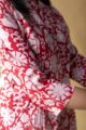 Image for Kusvaa Bpr66 Pramit Cotton Straight Kurta Closeup 2