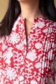 Image for Kusvaa Bpr66 Pramit Cotton Straight Kurta Closeup