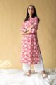 Image for Kusvaa Bpr66 Pramit Cotton Straight Kurta Side