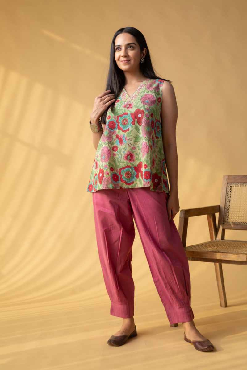 Image for Kusvaa Bpr70 Maanika Cotton Short Top Front
