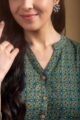 Image for Kusvaa Kst02 Panita Cotton Straight Fit Kurta Closeup