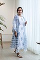 Image for Kusvaa Kst04 Elanila Cotton Straight Fit Kurta Back