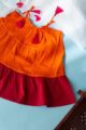Image for Kusvaa Mbe121 Mitushi Cotton Girl's Frock Front