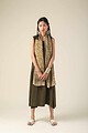 Image for Kusvaa Ne117 Malmi Cotton Dobby Kurta Neck