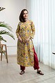 Image for Kusvaa Ne121 Abhaya Cotton Handblock Kurta Front
