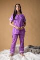 Image for Kusvaa Ws1102 Chancy Cotton Loungewear Set Side