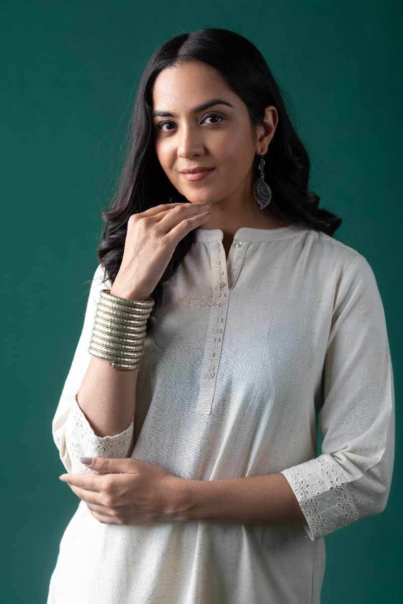 Image for Kusvaa Ws1103 Manon Cotton Flex Kurta Pant Set Pattern