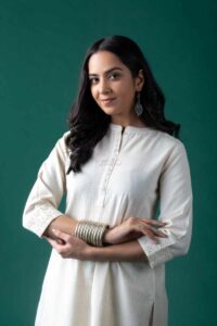Image for Kusvaa Ws1103 Manon Cotton Flex Kurta Pant Set Side