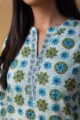 Image for Kusvaa Wsr439 Jikthisha Cotton Short Kurti Closeup
