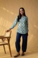 Image for Kusvaa Wsr439 Jikthisha Cotton Short Kurti Front