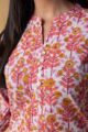Image for Kusvaa Wsr441 Piki Cotton Short Kurti Closeup
