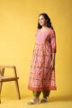 Image for Kusvaa Wsr444 Naisha Cotton A Line Kurta Front