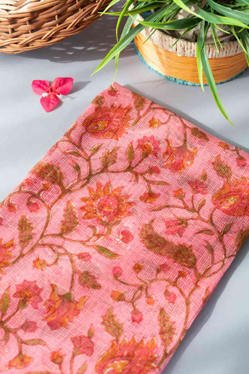 Image for Kusvaa Wsr444dupatta Natali Cotton Kota Doriya Dupatta Front