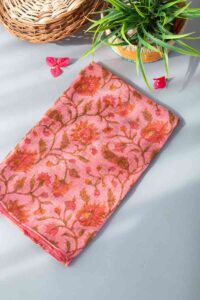 Image for Kusvaa Wsr444dupatta Natali Cotton Kota Doriya Dupatta Side