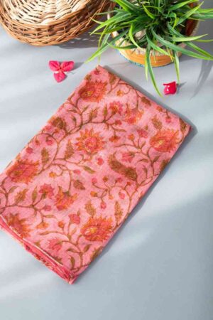Image for Kusvaa Wsr444dupatta Natali Cotton Kota Doriya Dupatta Side
