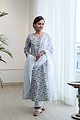 Image for Kusvaa Wsr445 Dakshata Cotton Handblock Kurta Pattern
