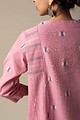 Image for Kusvaa Ne116 Leenakshi Handloom Cotton Top Pant Set Closeup 3