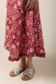 Image for Kusvaa Ne204 Ikshan Cotton A Line Dress Closeup 2