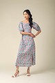 Image for Kusvaa Ne205a Tvisha Handblock Dress Sleeves
