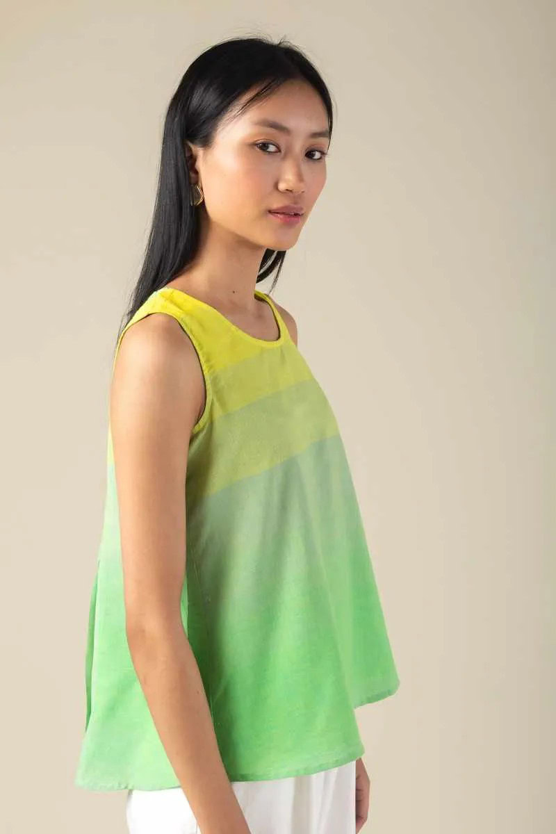 Image for Kusvaa Ne213 Niesha Handloom Cotton Short Top Front