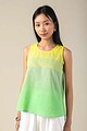Image for Kusvaa Ne213 Niesha Handloom Cotton Short Top Side