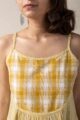 Image for Kusvaa Ne111 Dhruvi Handloom Cotton Dress Closeup